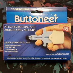 The Original Buttoneer Fastening System